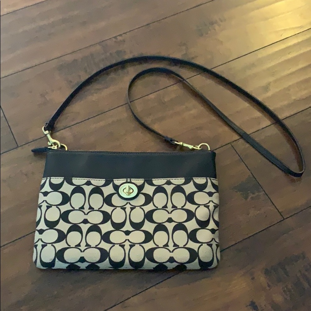 Coach cross-body purse